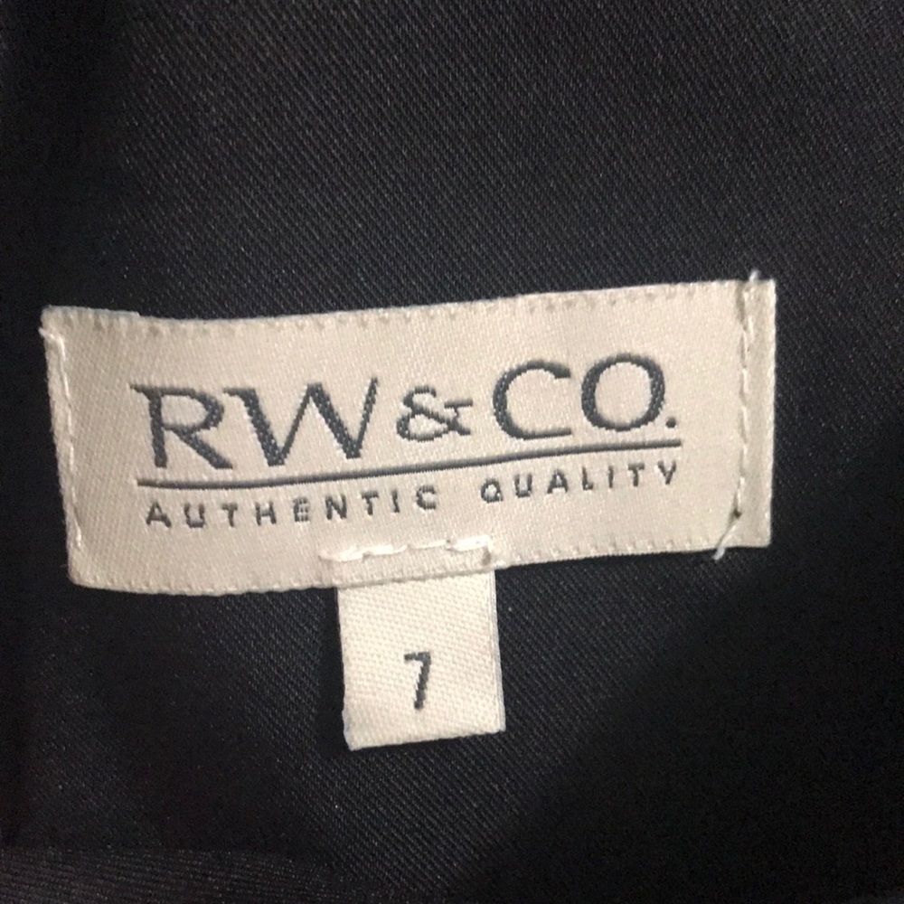 R&W BLACK DRESS - Picture 6 of 6